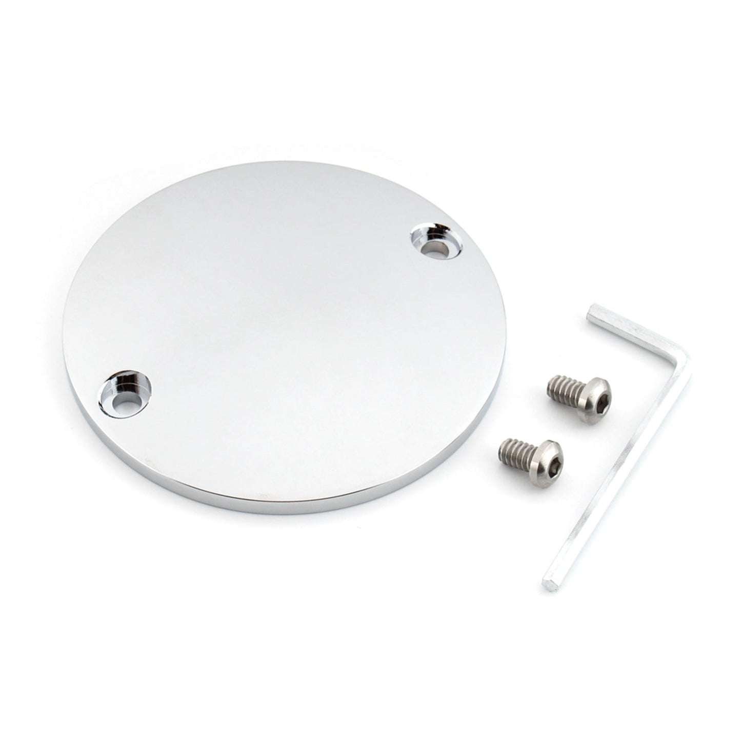 Domed Point Timing Ignition Timer Cover Black For Xl 883 1200 Glide Dyna Fxst