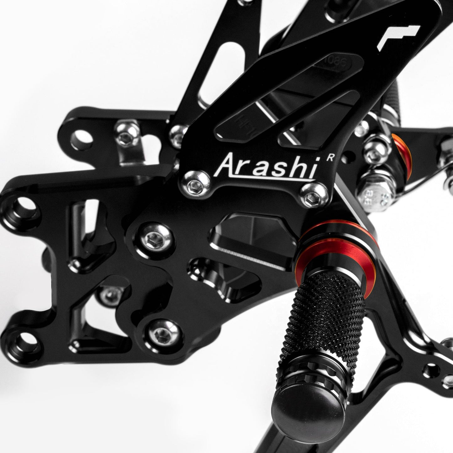 CNC Black Adjustable Rearsets Footrest For Honda CBR600RR / ABS 2009 - 2022