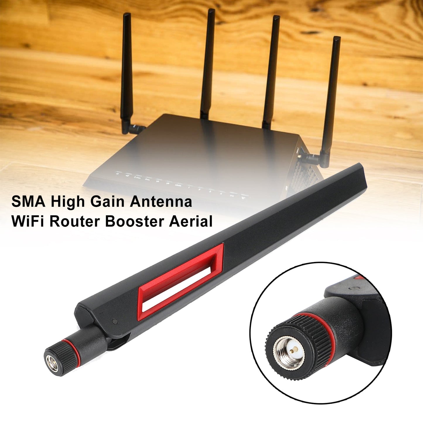 12dBi Dual Band Antenna SMA Male Connector for 2.4G 5G 5.8G Router SMA Male