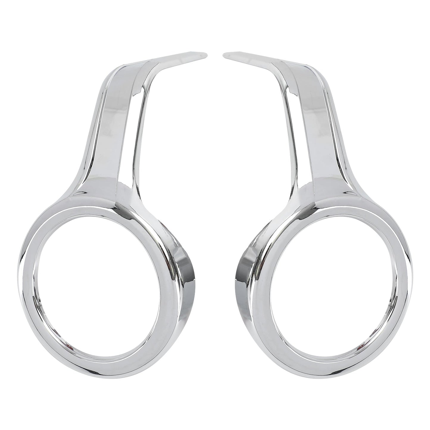Chrome Fog Light Trim Rings Case for HONDA Goldwing GL1800 F6B 2018-2021