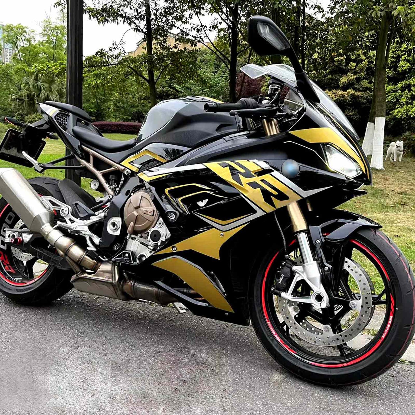 2019-2022 BMW S1000RR Amotopart Injection Fairing Kit Bodywork Plastic ABS #101