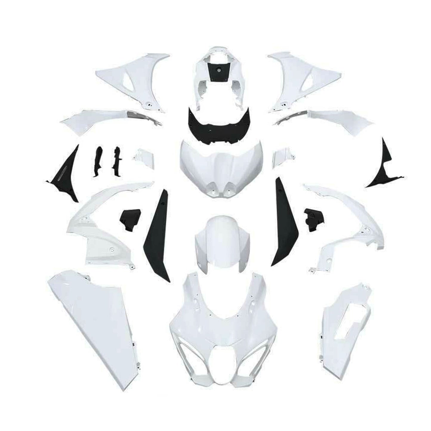 Amotopart Suzuki GSXR1000 2017-2023 Fairing Injection Molding Unpainted
