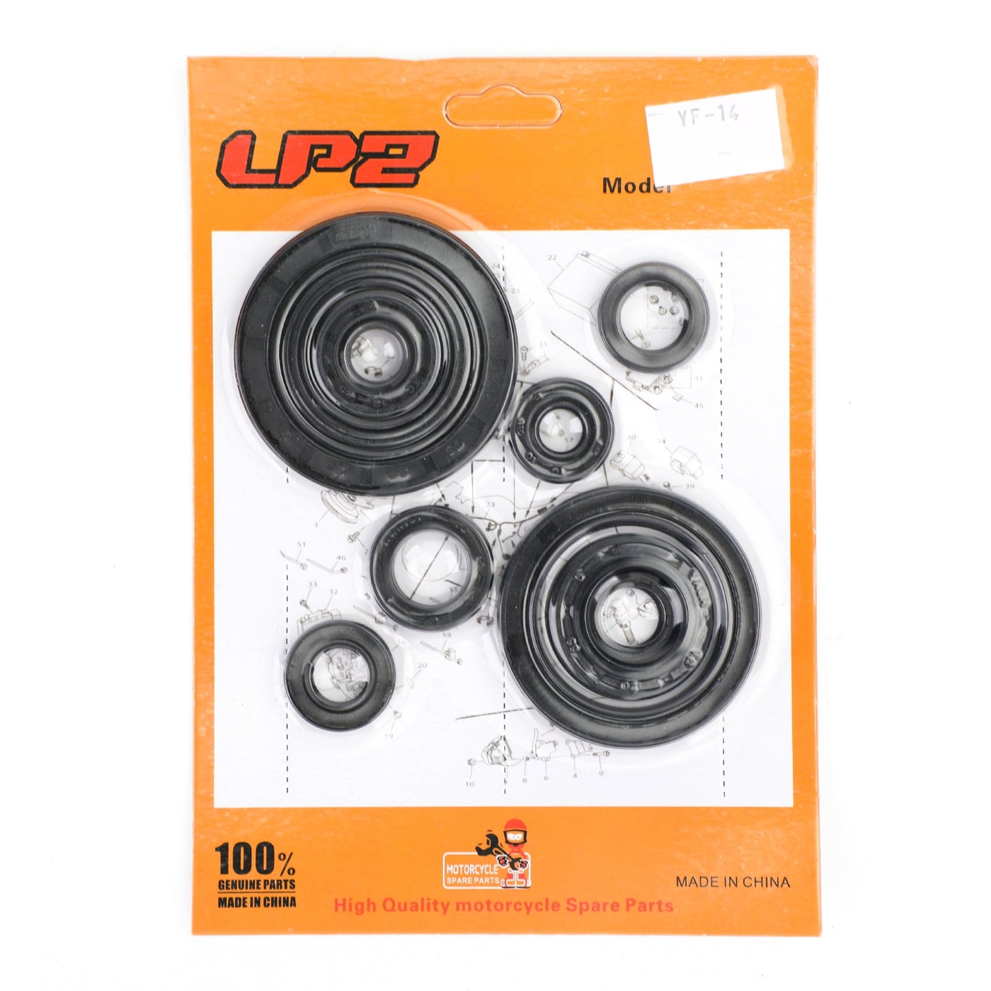 Engine Oil Seal Kit 10PCS For Honda CRF250R 2004-2009 CRF250X 2004-2017 2012-2013 2015-2017