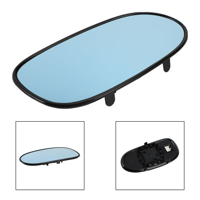 Left Heated Door Mirror Glass And Backing Plate For Corvette 2005-2013 Blue