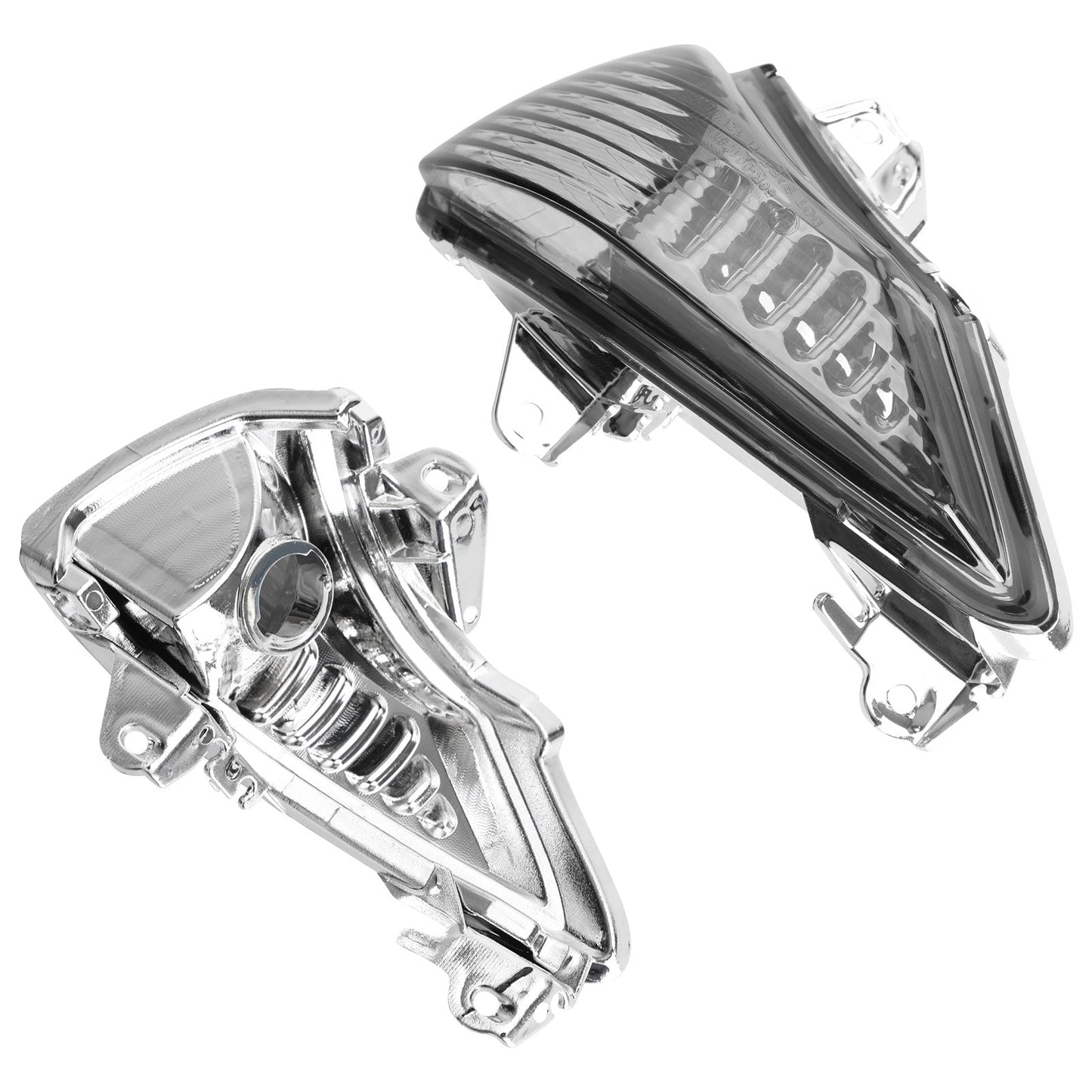 Front Turn Signals Cover For Kawasaki ER-6N EX650 Ninja 650 400R EX400 Clear