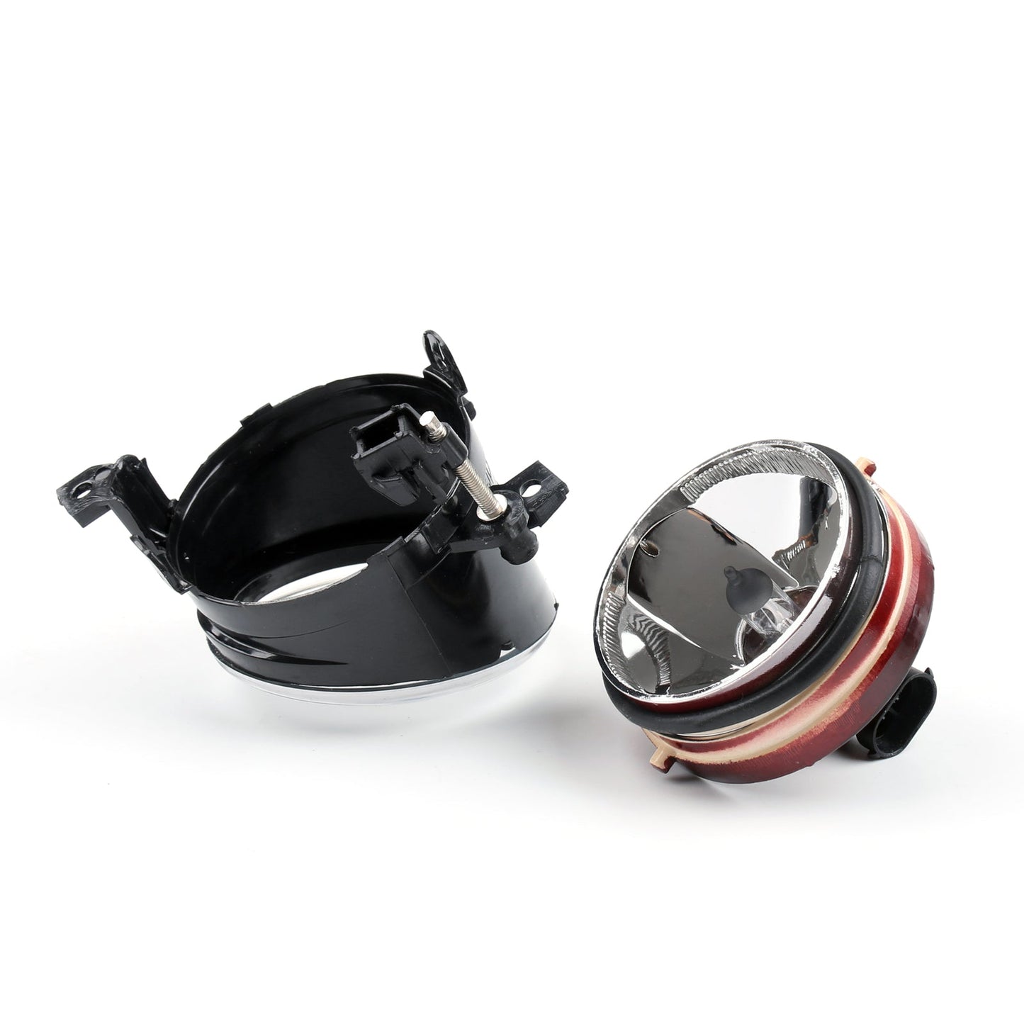 2005-2010 VW MK5 Golf Jetta Bora Pair Front Bumper Convex Lens Fog Light