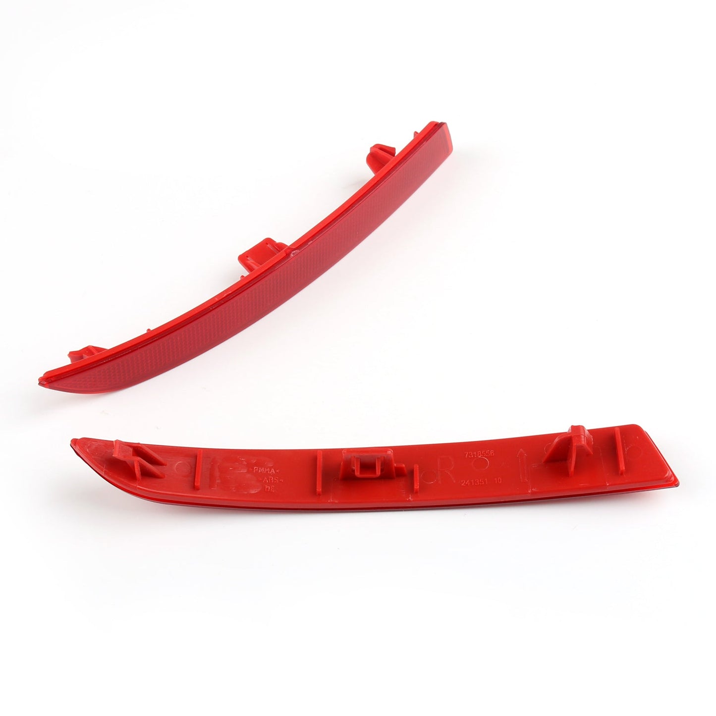 Rear Bumper Reflectors Fog Light Lamp Pair For Bmw 5Series F10 F18 2014 2015