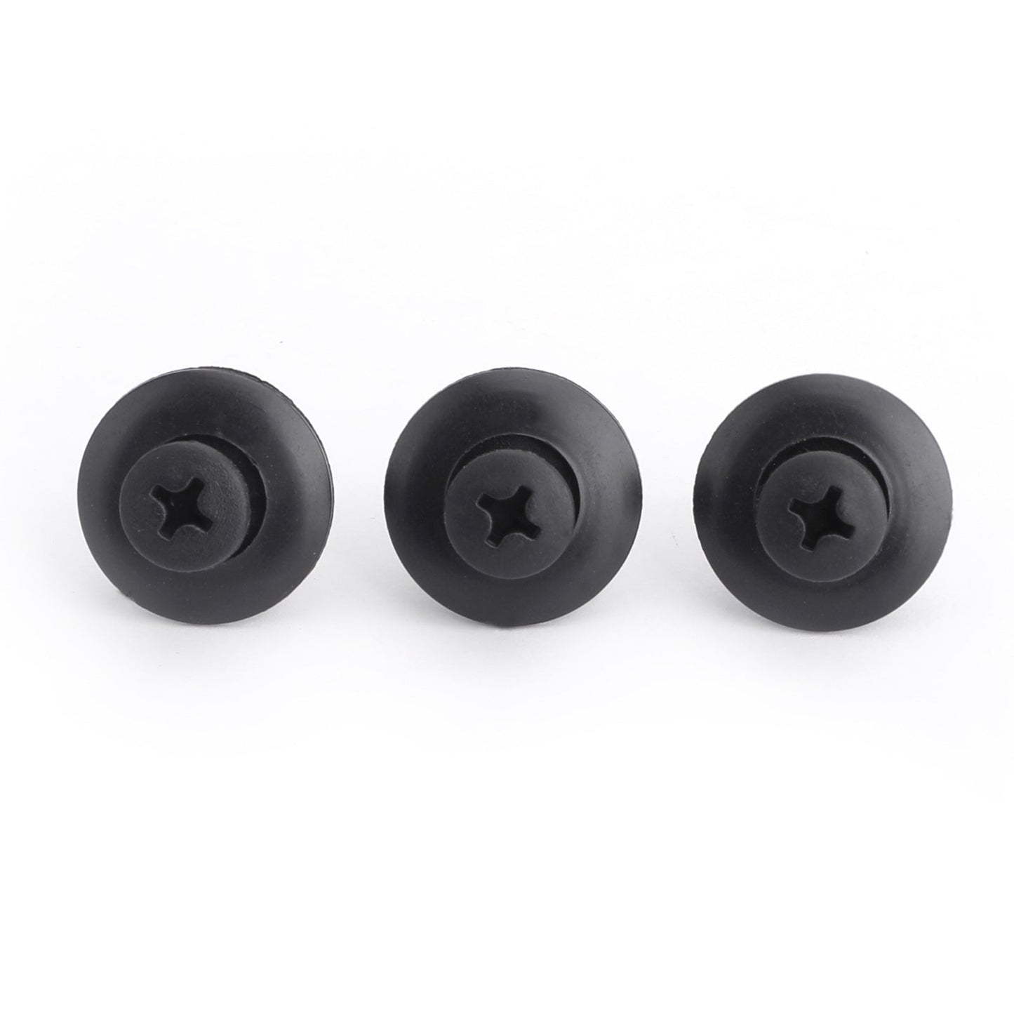 100PCS 8mm Plastic Car Screw Scrivet Interior Trim Panel Clips For HOLDEN Generic