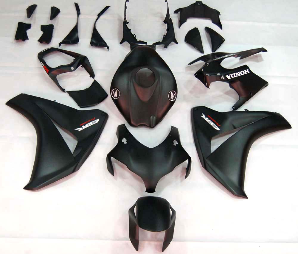 2008-2011 Honda CBR 1000 RR Amotopart Fairings Black Orange Repsol Racing Customs Fairing