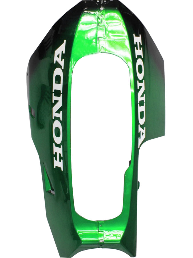 2005-2006 Honda CBR 600 RR Amotopart Fairings Black & Green Flame Racing Customs Fairing