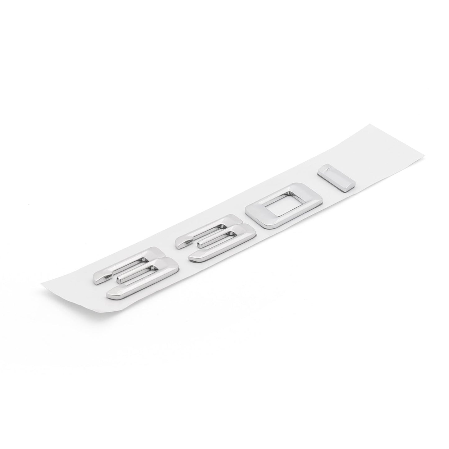 Car Rear Badge Emblem Metal 330i For BMW 330 E46 E90 E92 F30 Chrome