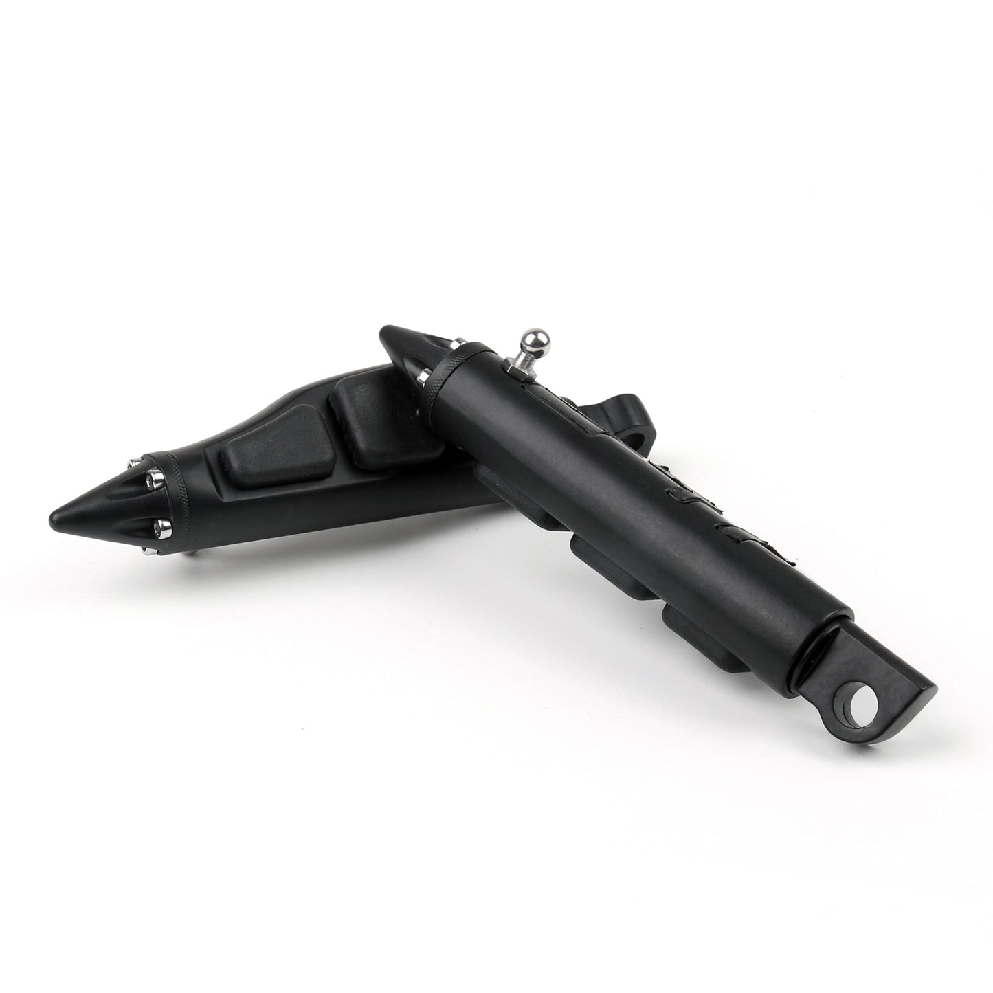 4475 Stiletto Pegs Footpegs For Harley Softail Sportster Dyna Glide Fat Boy BLK
