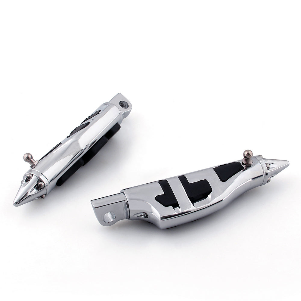 4475 Stiletto Pegs Footpegs For Harley Softail Sportster Dyna Glide Fat Boy