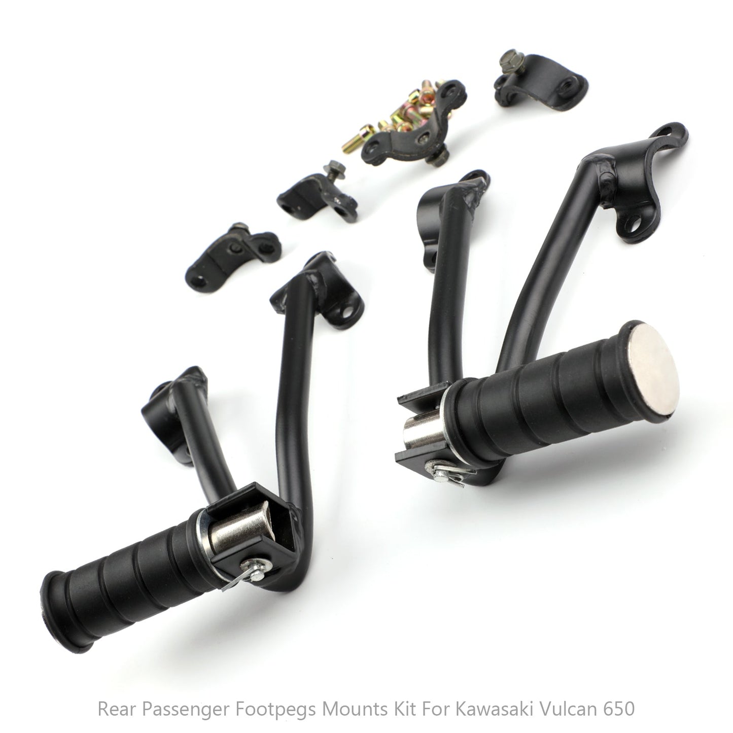 Rear Passenger Foot Peg Bracket For Kawasaki Vulcan 650 VN650 2015+ Black