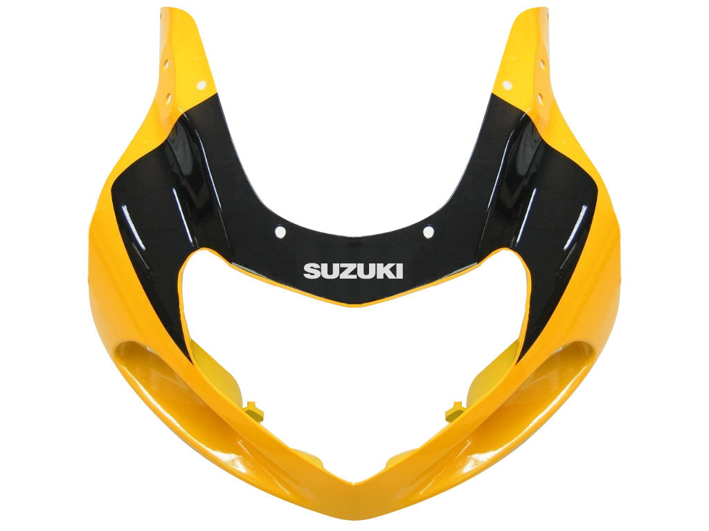 2001-2003 Suzuki GSXR 750 Amotopart Fairings Yellow Silver GSXR Racing