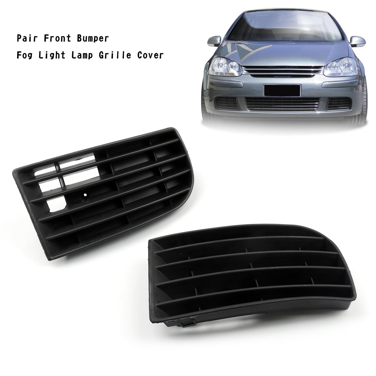 ABS Front bumper Grille Grill Guard Cover fit Volkwage VW Golf 2005-2008 MK5