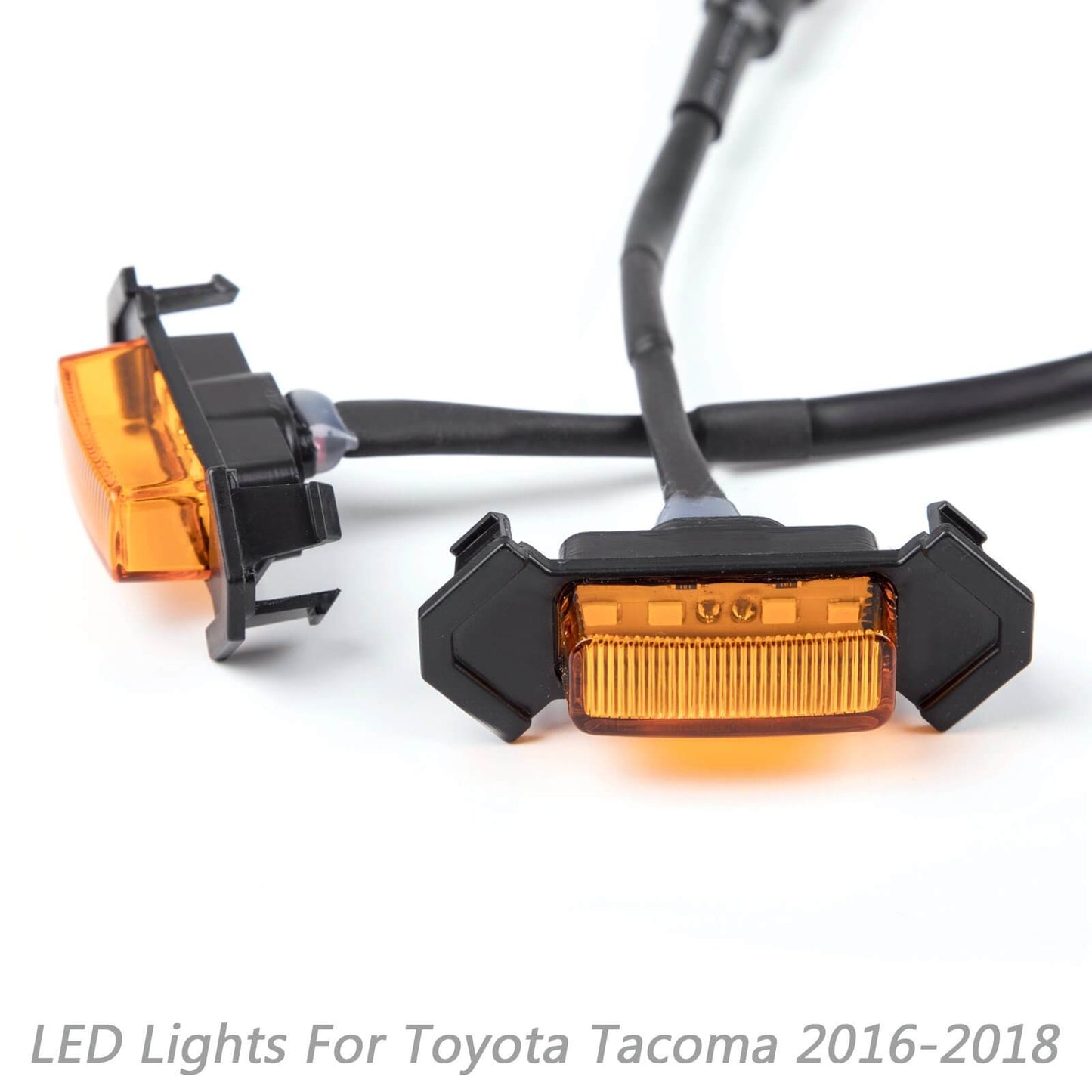4PCS/Set LED Lights For Front Bumper Grille Tacoma 2016-2020