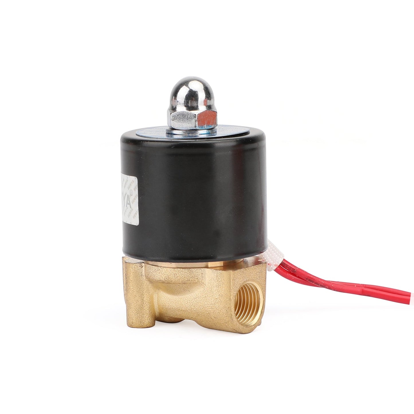 1/4" AC 220V Brass Normally Closed Electric Solenoid Valve BSP Gas Water Air N/C