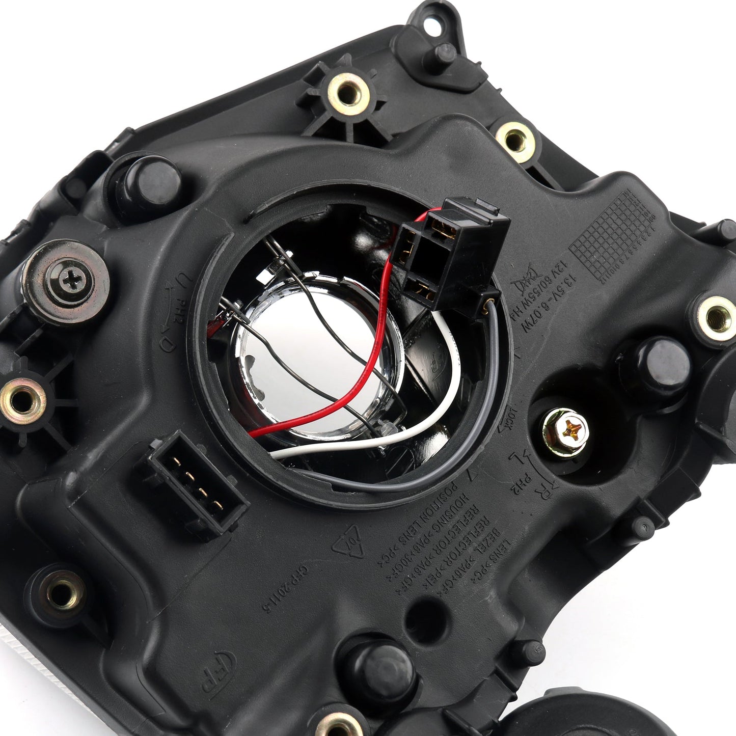 Headlight Assembly Headlamp For Ducati 848 Streetfighter 2009-2013 Black Generic