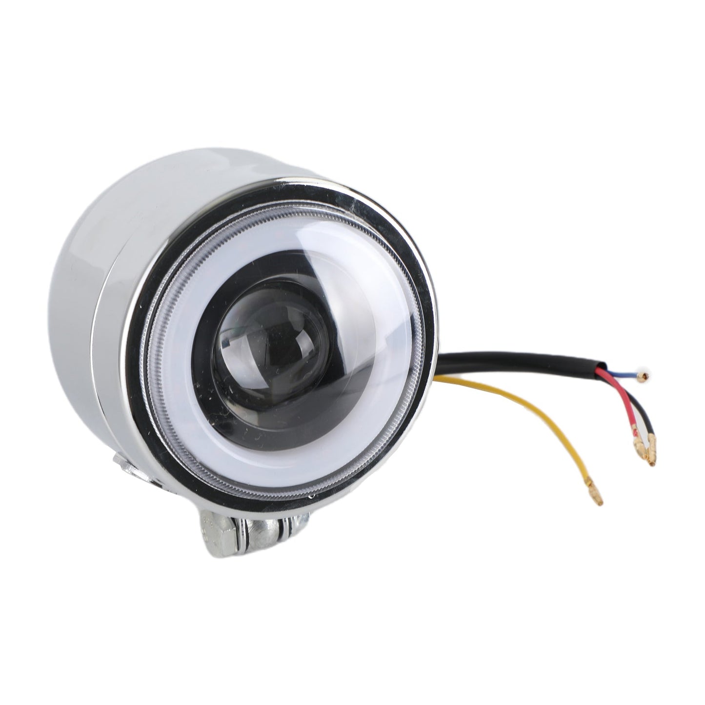 Universal Motorcycle LED Headlight Projector Lens ATV for Cafe Racer Yellow,4.3"Motorcycle Spotlight Headlight U5 12V LED Driving Fog Spot Head Light yellow,LED Motorcycle Headlight Yellow Aperture Spot Light Driving Fog Lamp Offroad