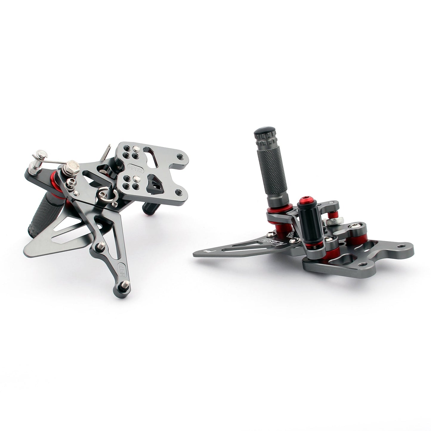 Racing Adjustable Rearsets Foot Pegs For Suzuki GSXR1000 GSX-R1000 2007-2008