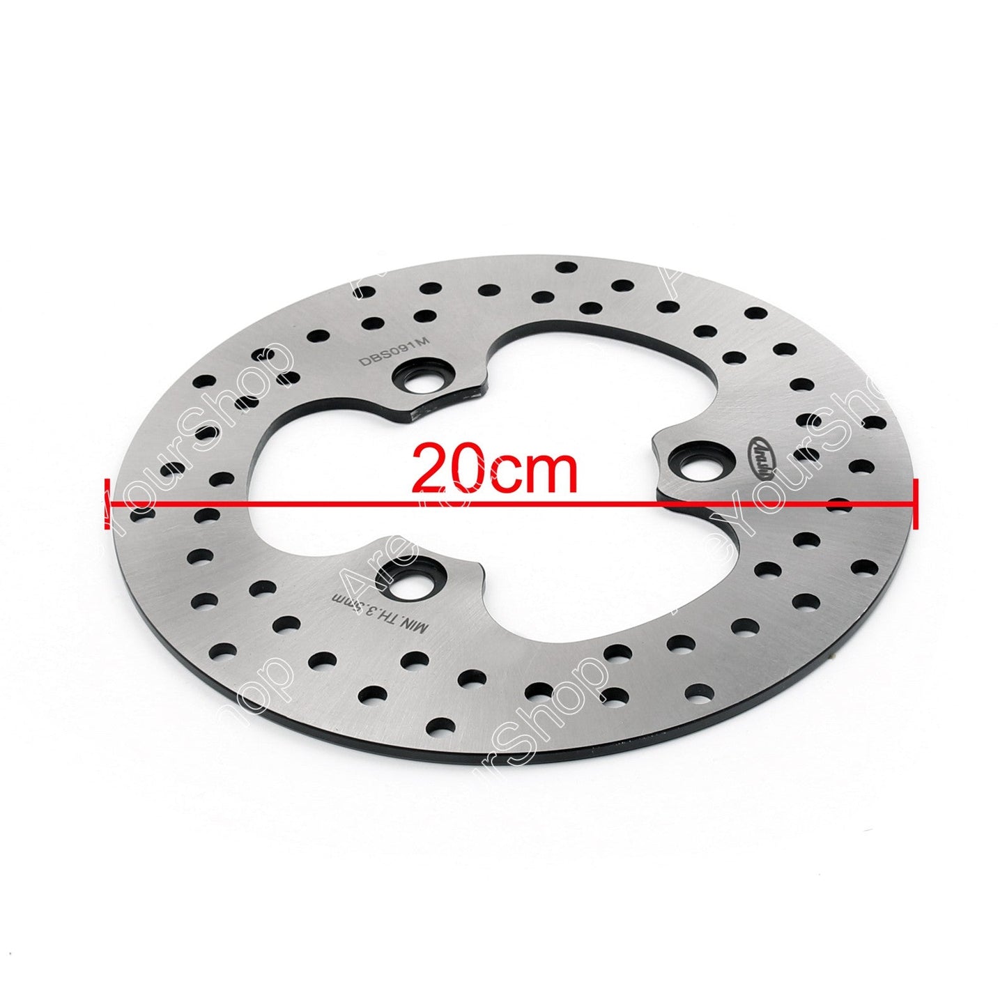 Rear Brake Rotor Disc Fit for SYM JOYRIDE 125 200 EVO JOYRIDE 200 GTS 200 01-14