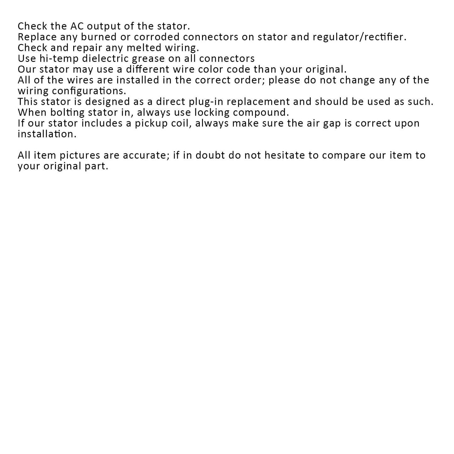 Stator Generator Fit for Aprilia RXV450 RXV550 SXV450 SXV550 MXV450 2006-2011