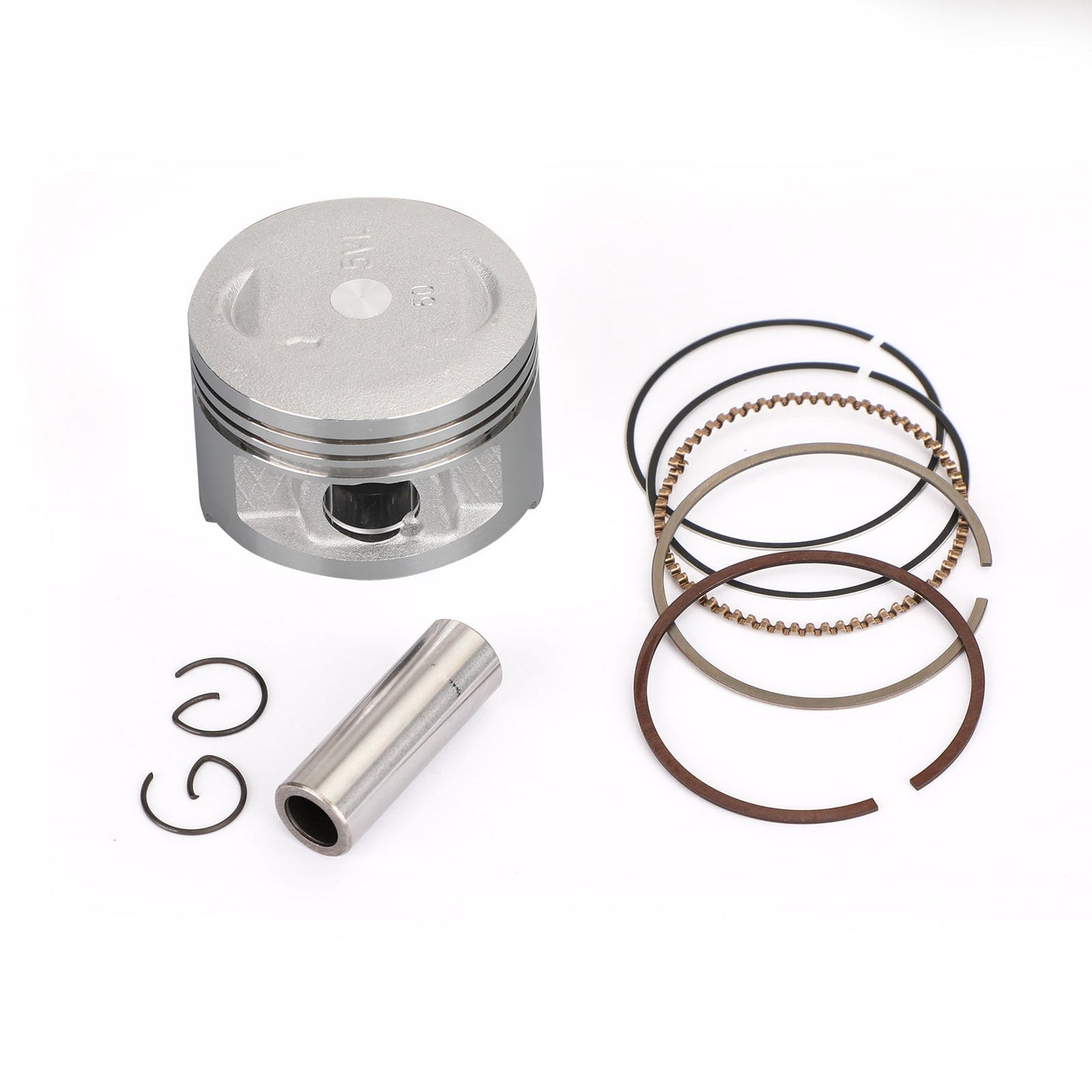 Piston Ring Pin Clip Kit Std For Yamaha Ttr125 Ttr125L Ttr125E Ttr125Le 00-07