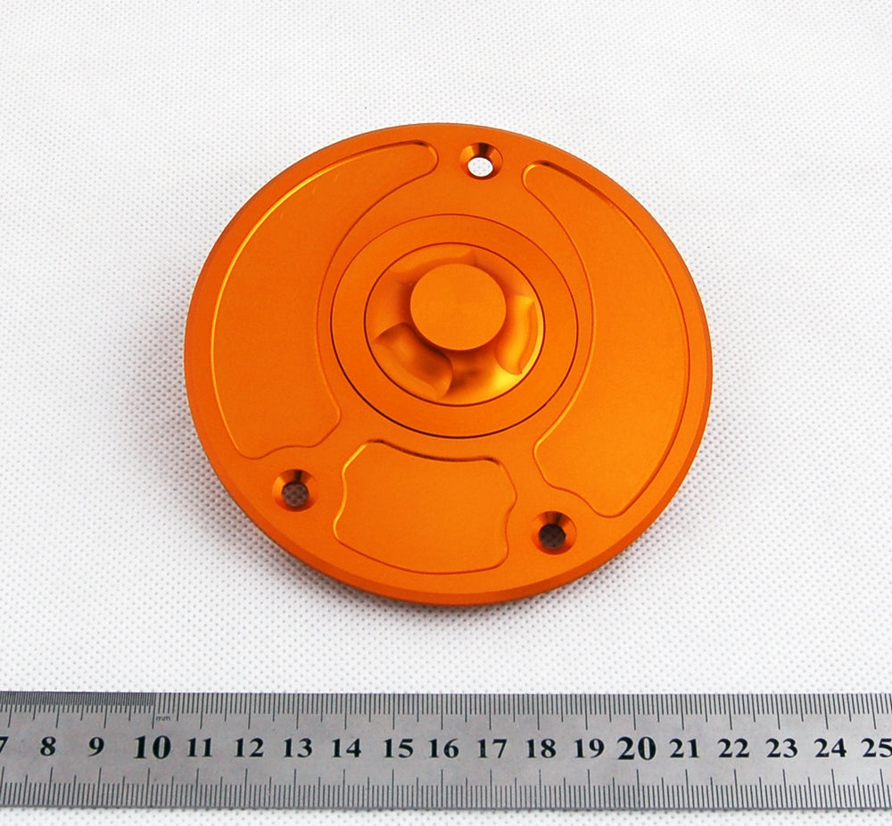 Keyless Fuel Gas Cap Kawasaki ZX 6R 6RR 9R 10R ZZR600 1200 ZRX1200R ZX1100 Gold Generic