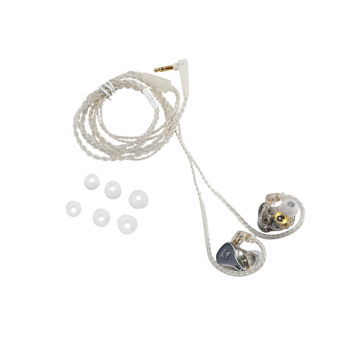 KZ ZSN Pro X 1BA+1DD In-Ear Hybrid Drive Metal HIFI Noise Cancelling Earbud Gold