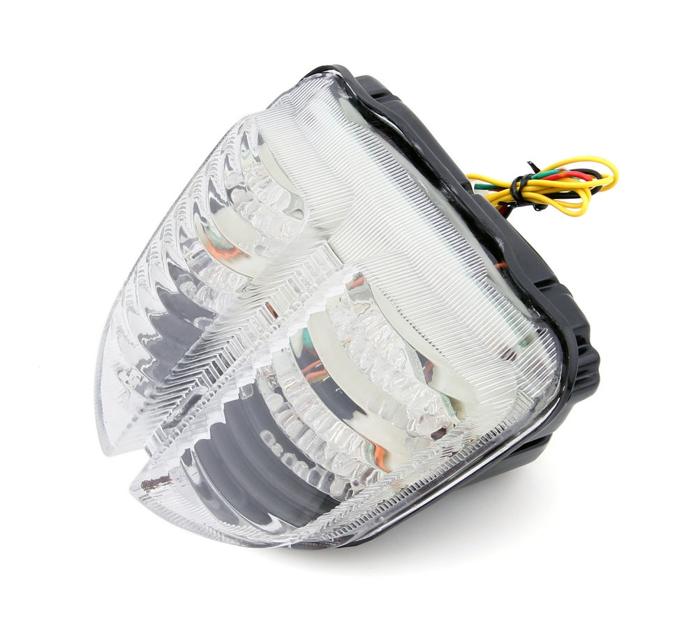Integrated LED TailLight Turn Signals for Suzuki GSXR 600/750 2006-2007 Clear