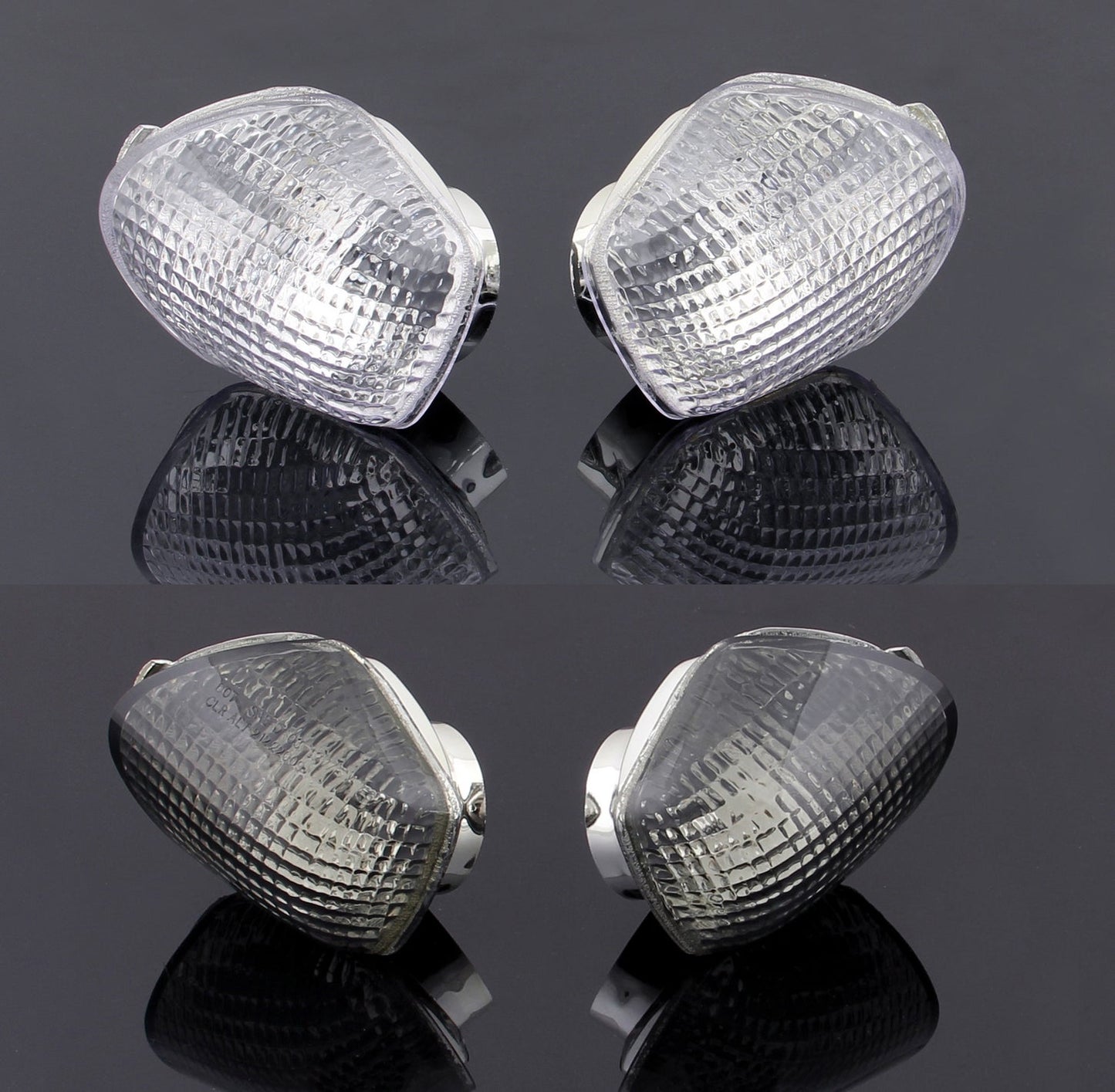 Front Turn Signals Lens For MV Agusta Strada F4 F1000 Brutale 2001-2009 Clear