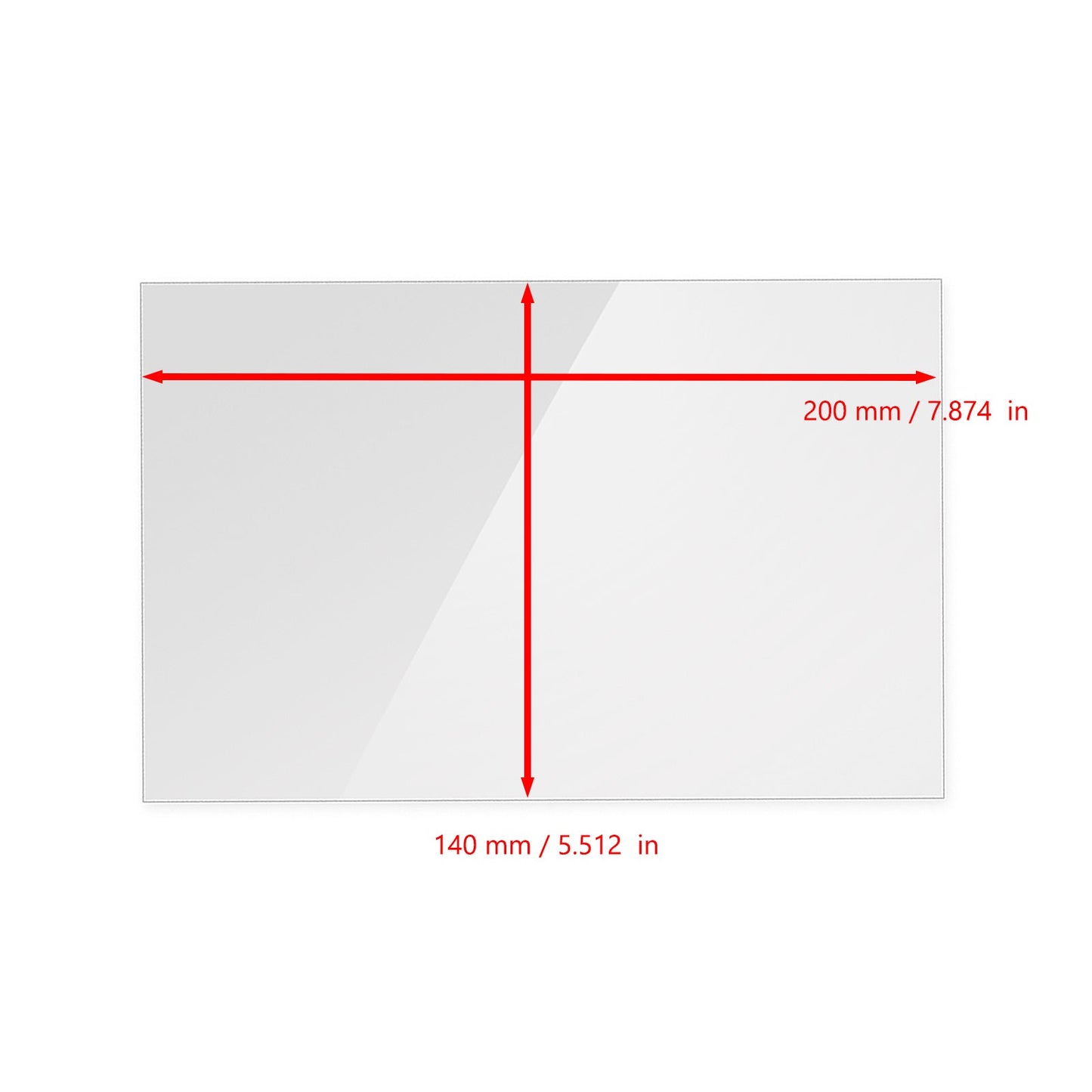 FEP Release Film Resin 3D Printer 0.15mm 20cm*14cm 5x for LCD 3D Printer