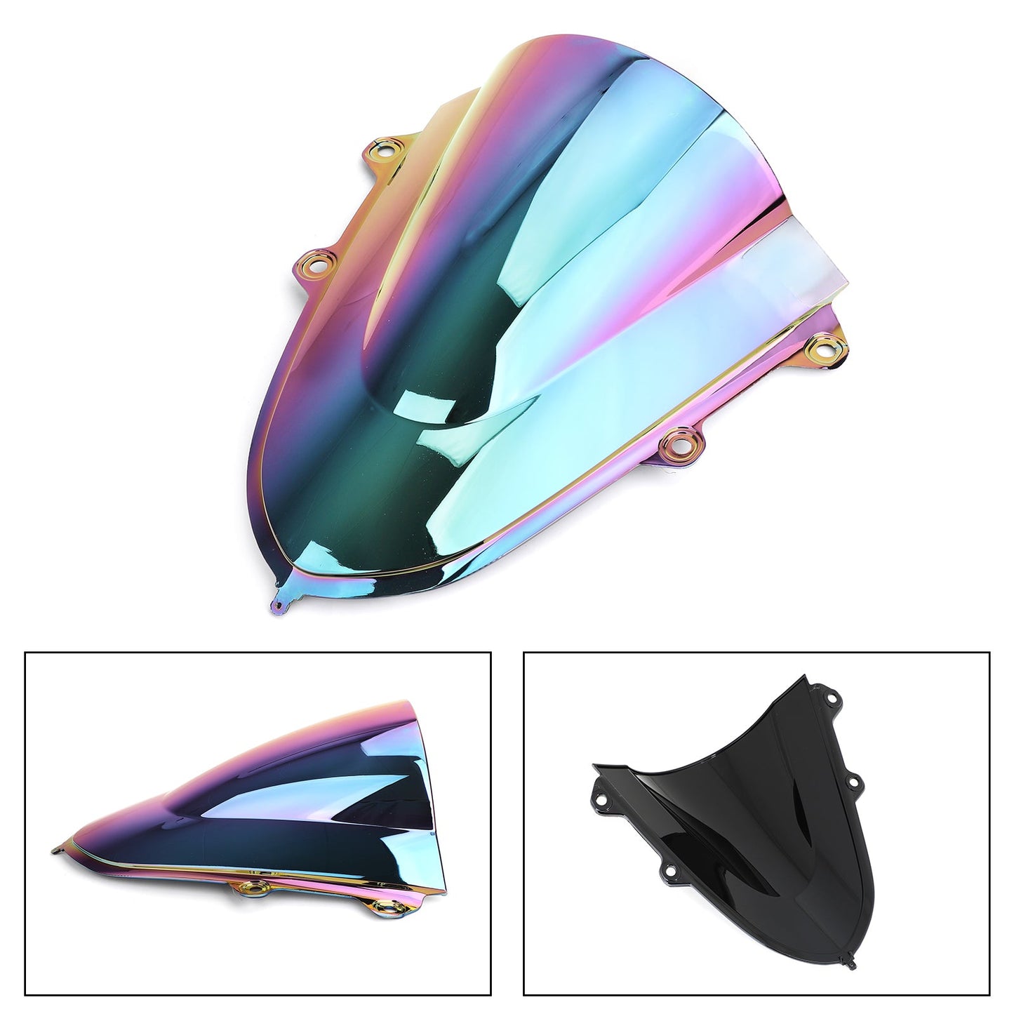 ABS Plastic Motorcycle Windshield WindScreen for Yamaha YZF R15 V3 2017-2020