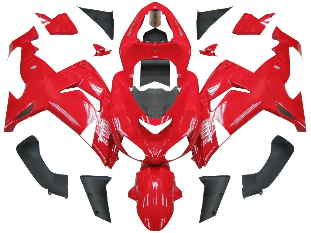 2006-2007 Kawasaki ZX 10R Amotopart Fairings Black White West Racing Customs Fairing