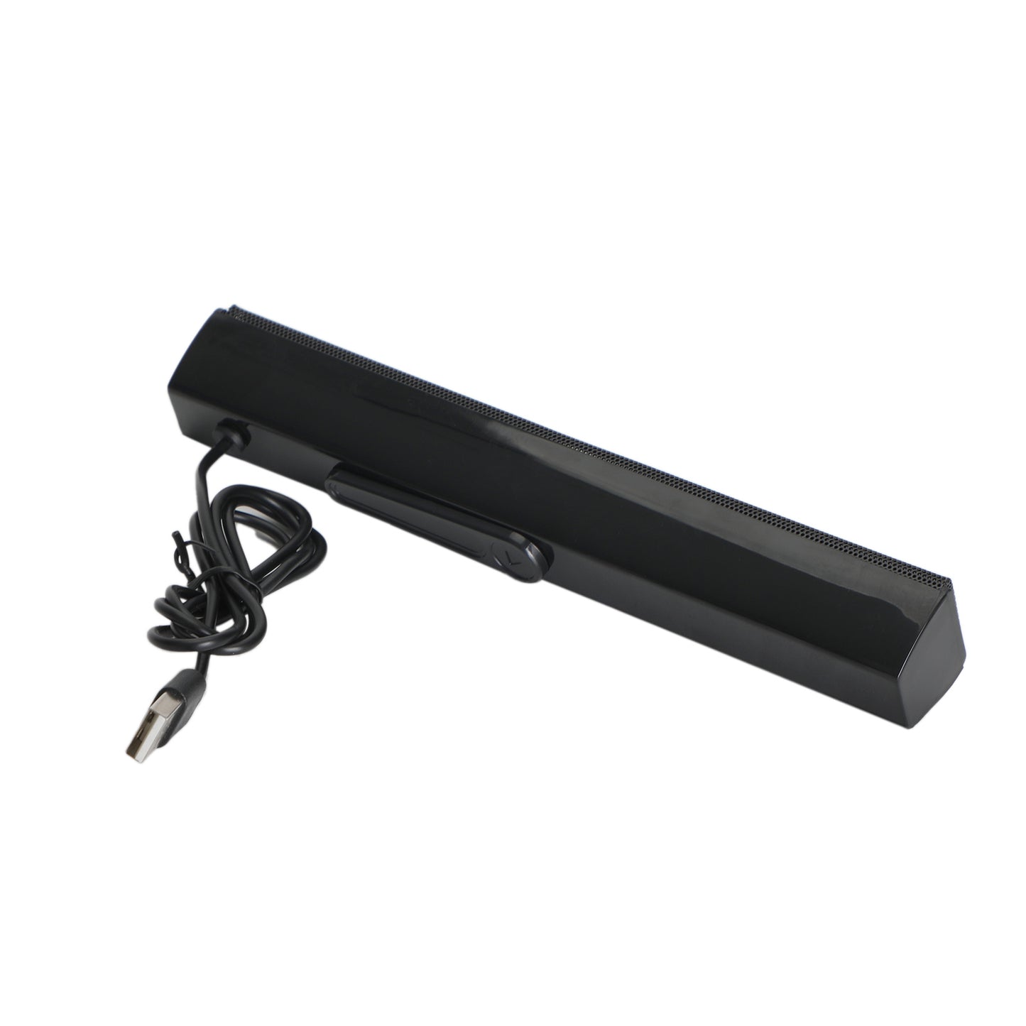 Wired USB Computer Speakers Mini Stereo Sound Bar for Desktop PC Laptop Black