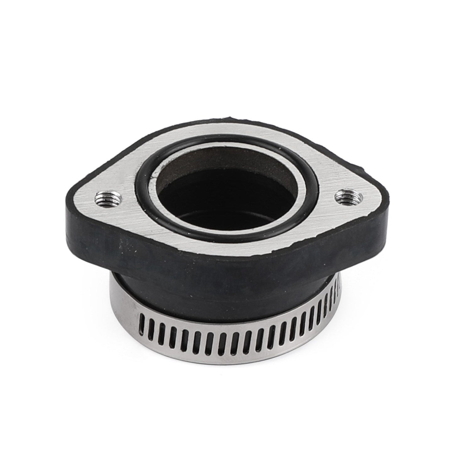 Carburetor Intake Adapter Flange Manifold w/Clamp For VM24 PE26 PE28 PWK 28mm