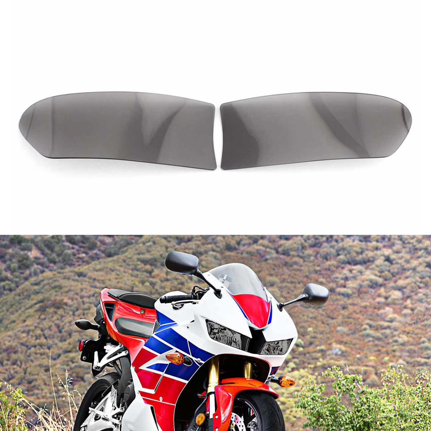 Front Headlight Lens Protection Cover Clear Fit For Honda Cbr 600 Rr 2013-2018?