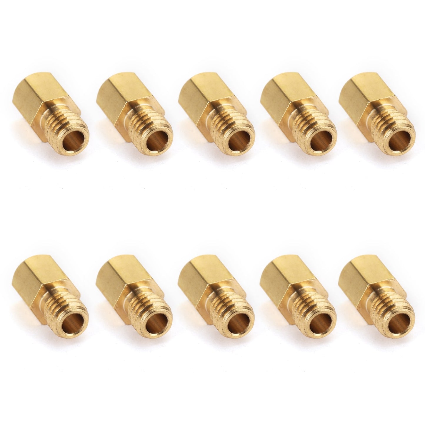 10PCS Hex Type Main Jets For MIKUNI VM/TM/TMX Carburetor 200-290 220 250 4/042 Generic