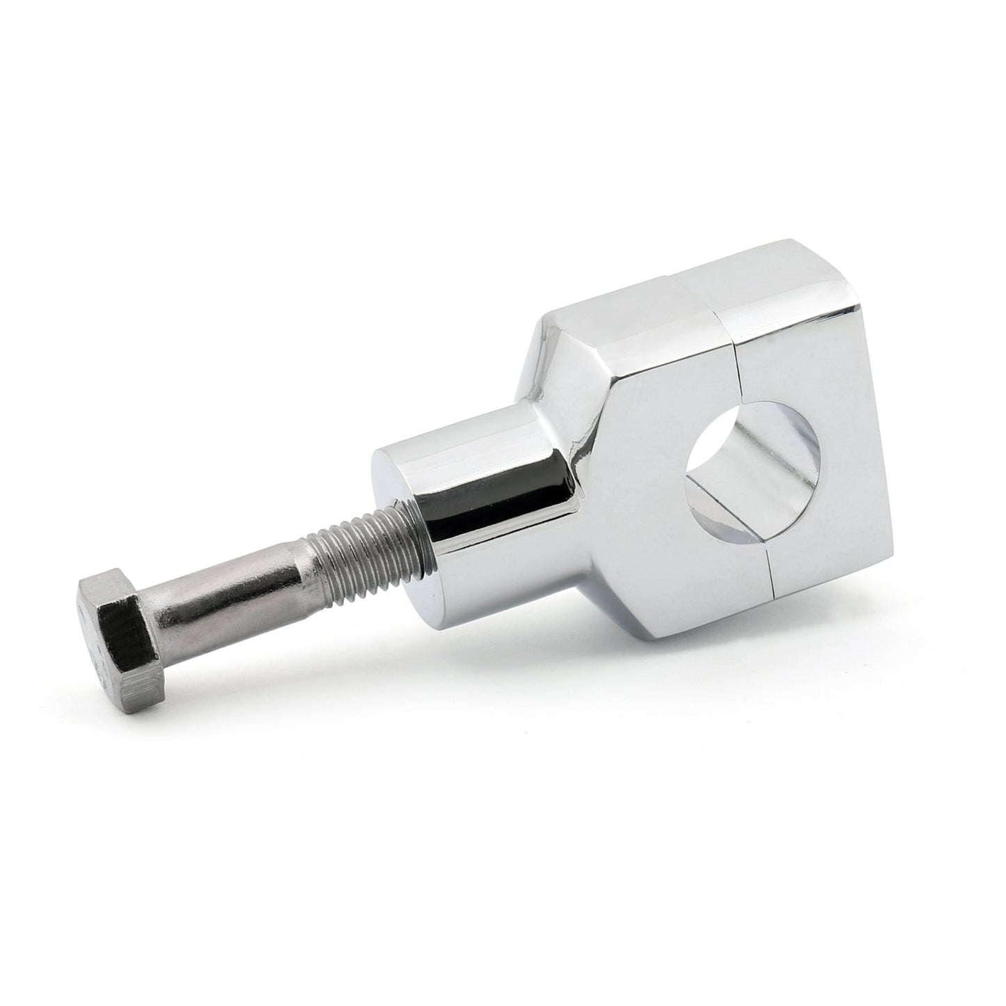 7/8鈥?2mm Motor Aluminium Handle Bar Mount Risers Clamp For ATV Quad Dirt Chrome