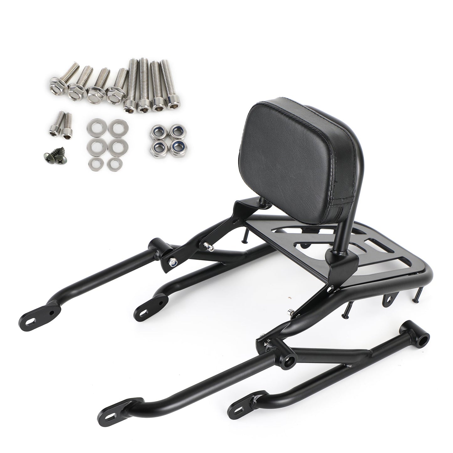 Passenger Sissy Bar Backrest Luggage Rack for Honda REBEL CMX500 CMX300 2017+