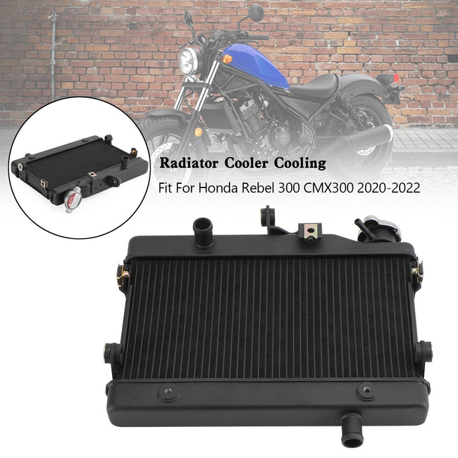 Honda Rebel 300 CMX300 2020-2022 Aluminium Engine Radiator Cooler Cooling