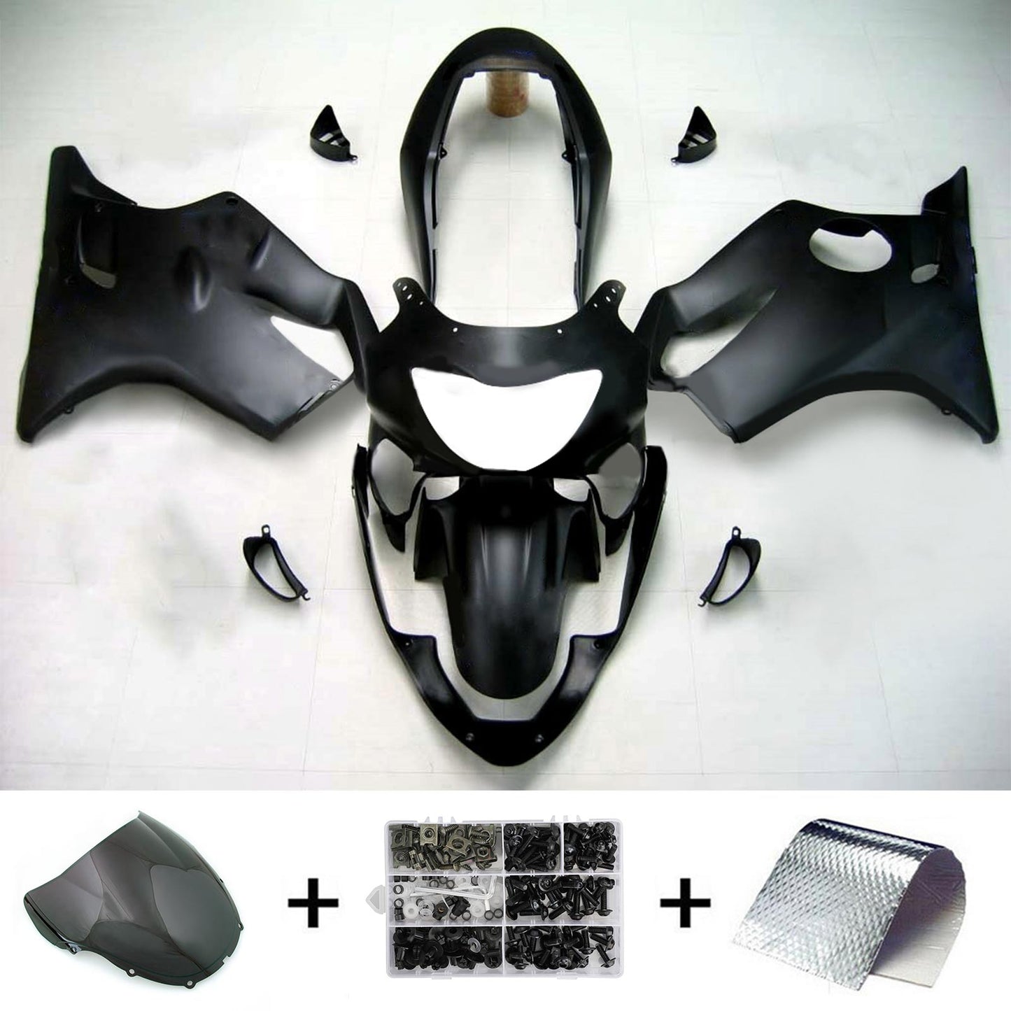 1999-2000 Honda CBR600F4 Amotopart Injection Fairing Kit Bodywork Plastic ABS #122