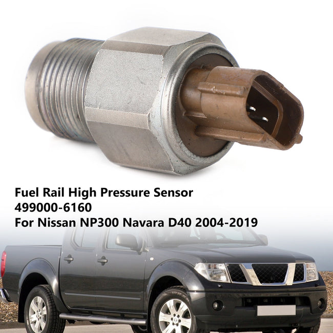 Fuel Rail High Pressure Sensor 499000-6160 For Nissan Navara D40 Pathfinder