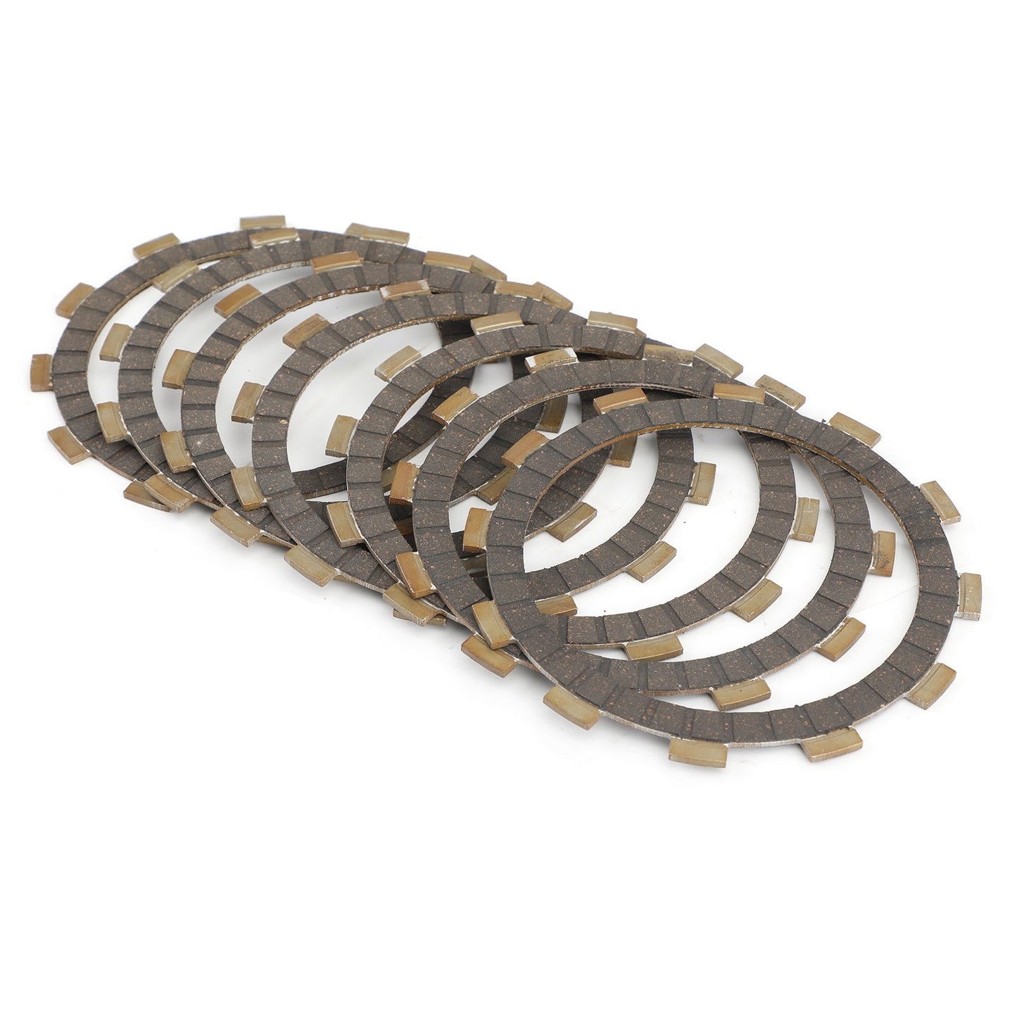 Clutch Plate Kit - Friction Plates For Suzuki RGV250 M/N/P/R/S 91-95 GSX400 ET/EX/EZ 80-82 GSX400 TX/LX 1981 GS450 ET/EG/EJ 80-88 GS500 89-11