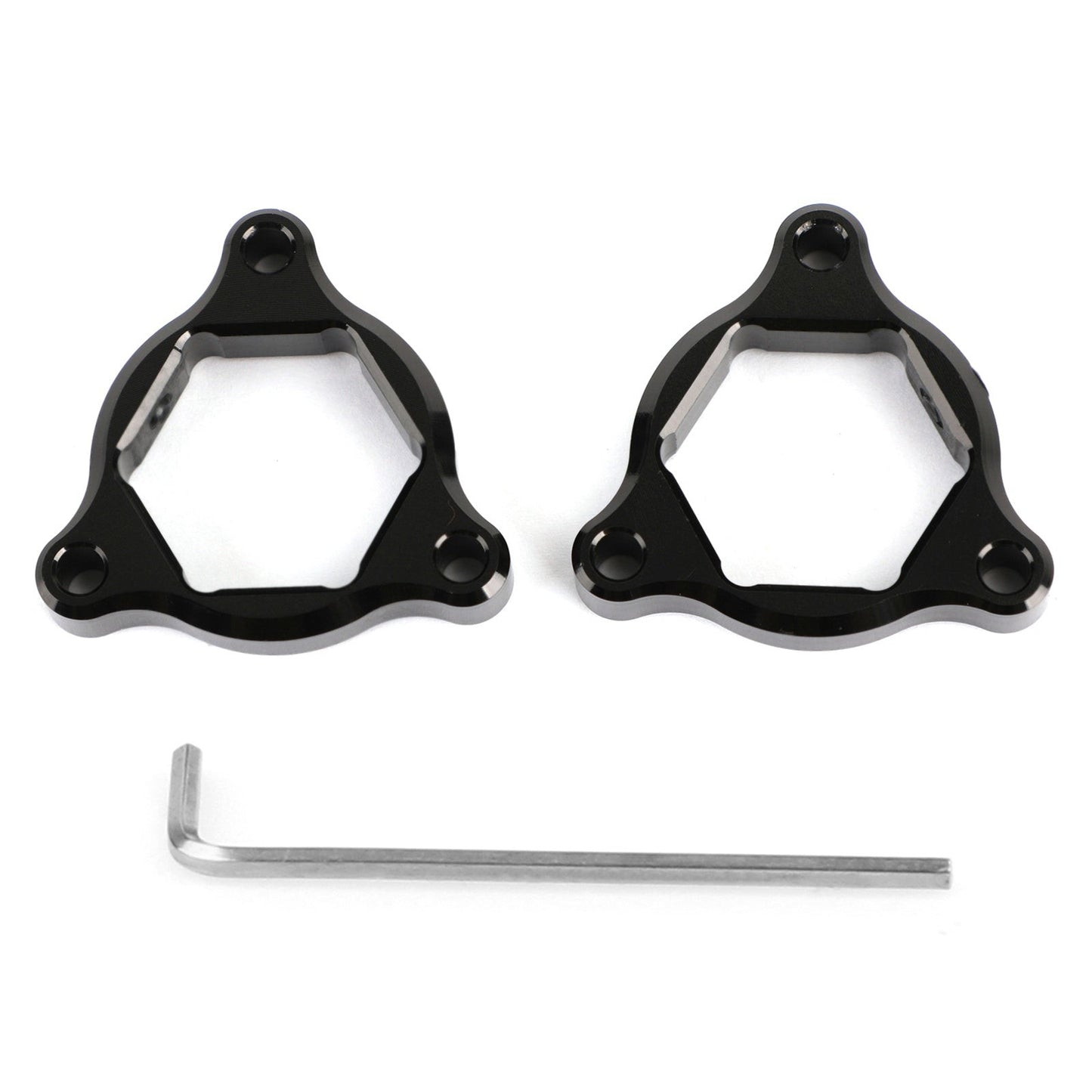 Fork Pre Adjusters Black 22MM Fit For Honda CBR600RR CBR1000RR CBR 929 954 00-07
