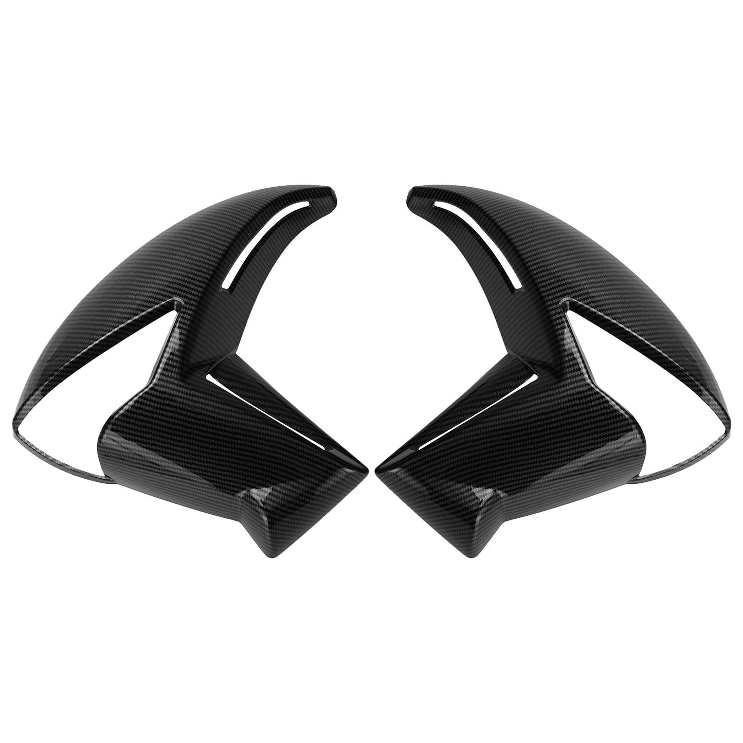 Front Side Radiator Cover Panel Fairing Cowling For KAWASAKI ER6N 2009-2011
