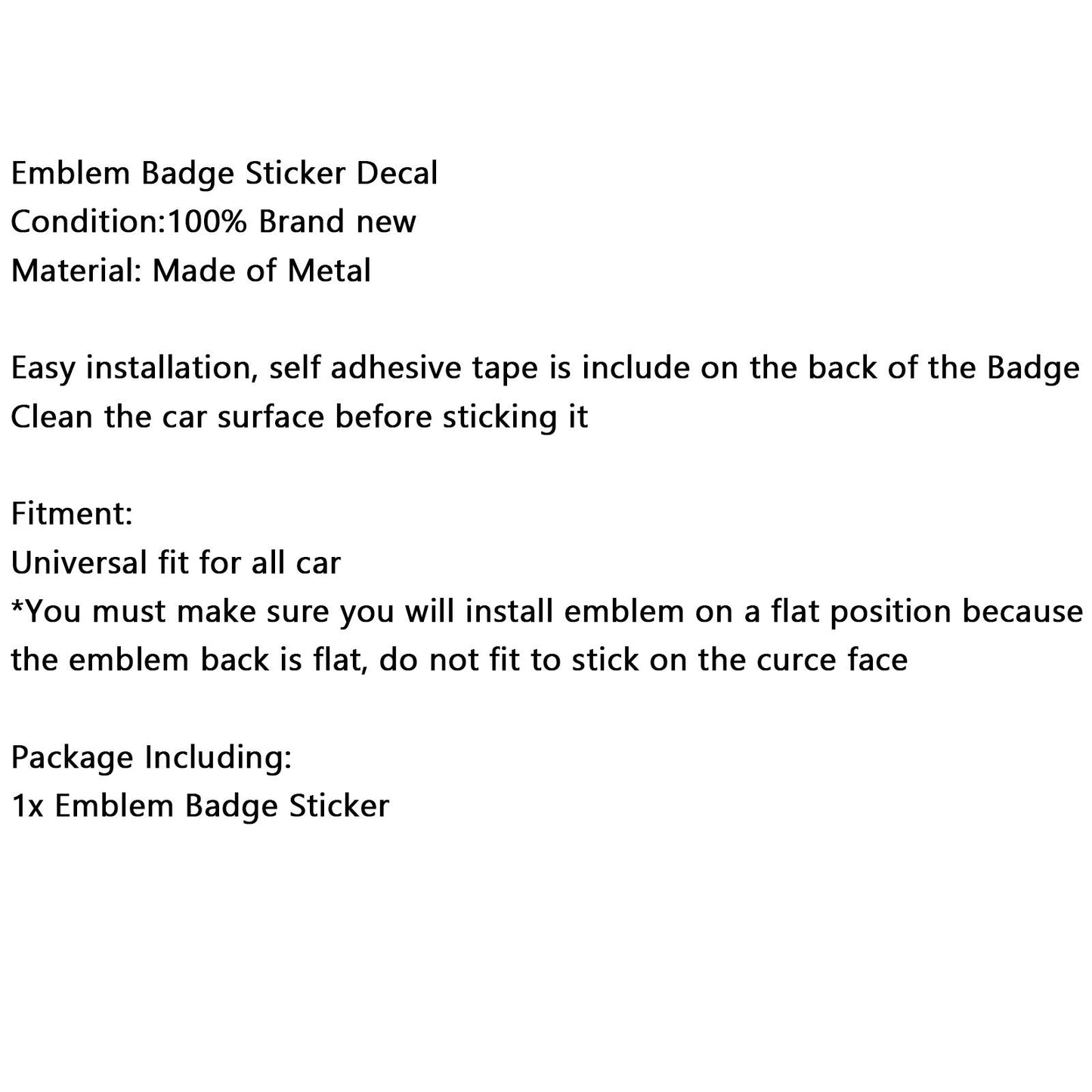 V8T Emblem Badge Fit For AUDI A1 A3 A4 A5 A6 A7 Q3 Q5 Q7 S6 S7 S8 S4 SQ5 Red