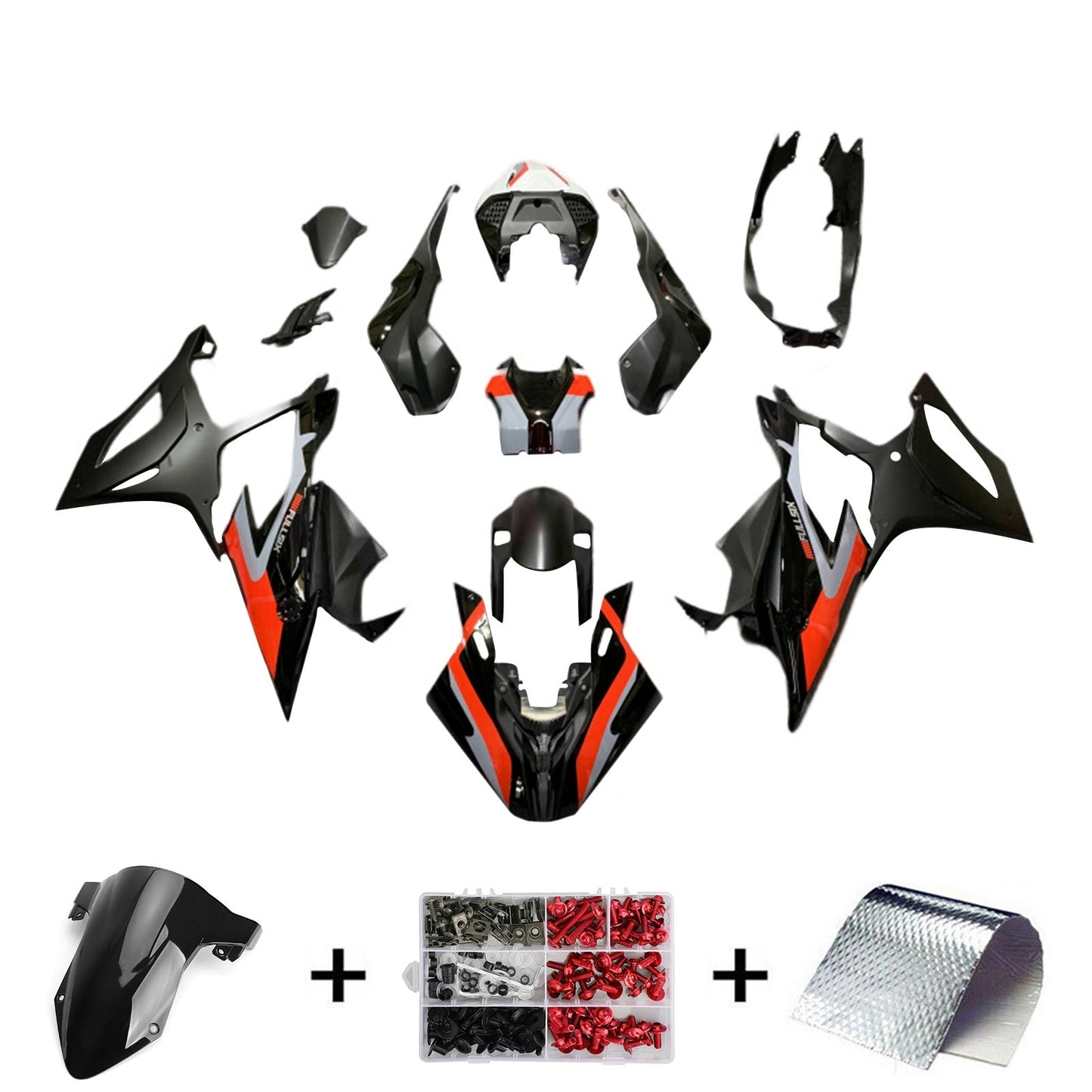 2019-2022 BMW M1000RR S1000RR Fairing Kit Bodywork Plastic ABS