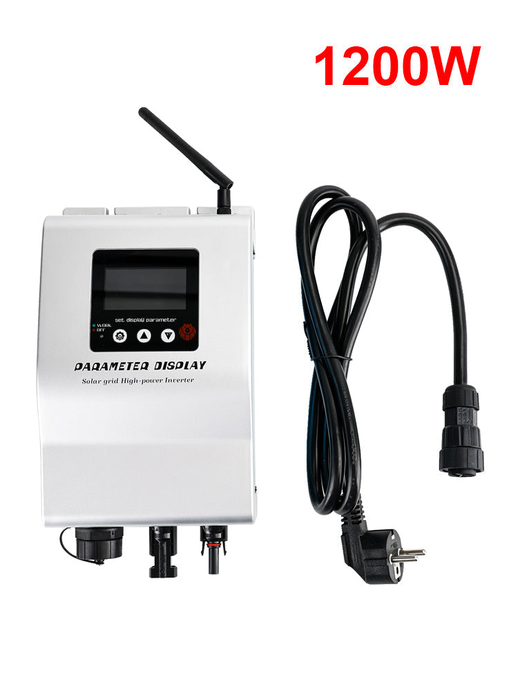 400/600/800/1000/1200W Solar Inverter Grid Tie MPPT Micro Inverter APP Control